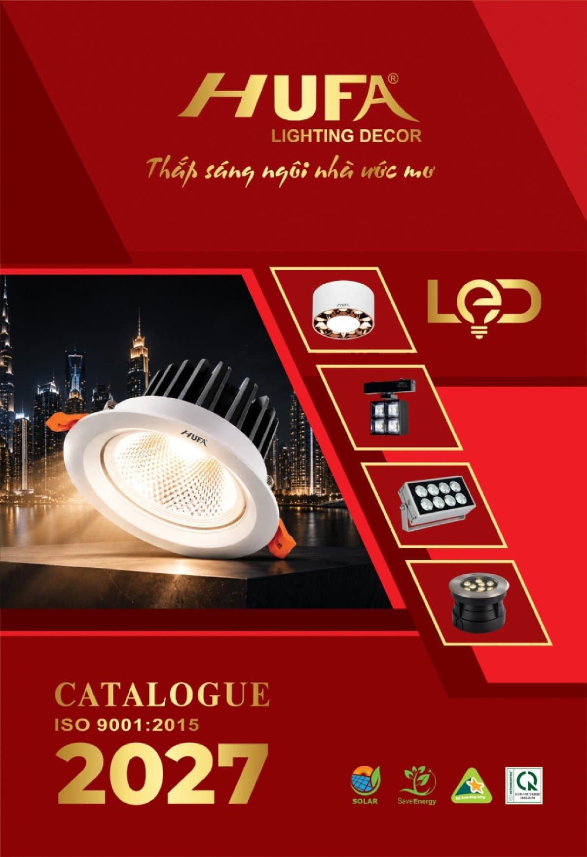 Catalogue Hufa 2025 - Đèn Chiếu Sáng